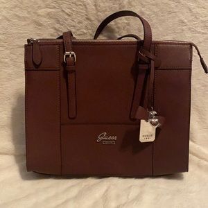 NWOT Guess Handbag-Rich Brown Color